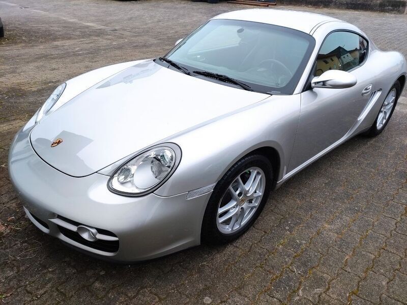 Silber Gebraucht 2008 Porsche Cayman Coupé | 19.650 € (Superpreis) - Bild 1/4