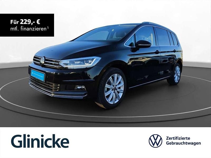 Deep black perleffekt Gebraucht 2024 VW Touran Highline Van / Kleinbus | 34.890 € (Fairer Preis) - Bild 1/3