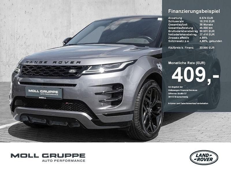 Eiger grey Gebraucht 2022 Land Rover Range Rover evoque SE Dynamic SUV | 33.990 € (Guter Preis) - Bild 1/4