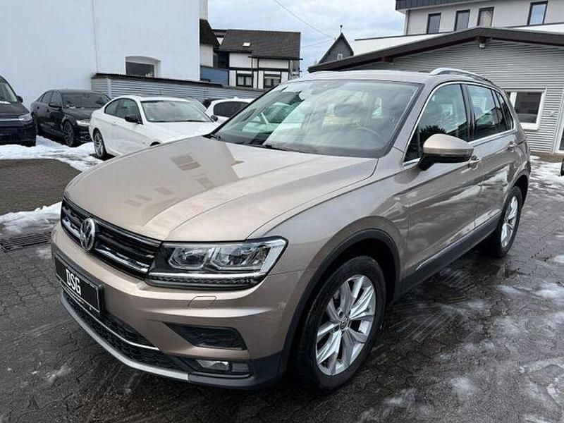 Gebraucht VW Tiguan Highline 150 PS (110 kW) 2017 Beige SUV