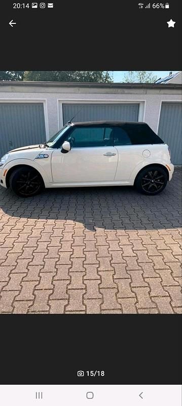 Gebraucht Mini Cooper Cabriolet 122 PS (89 kW) 2010 Weiß Cabrio