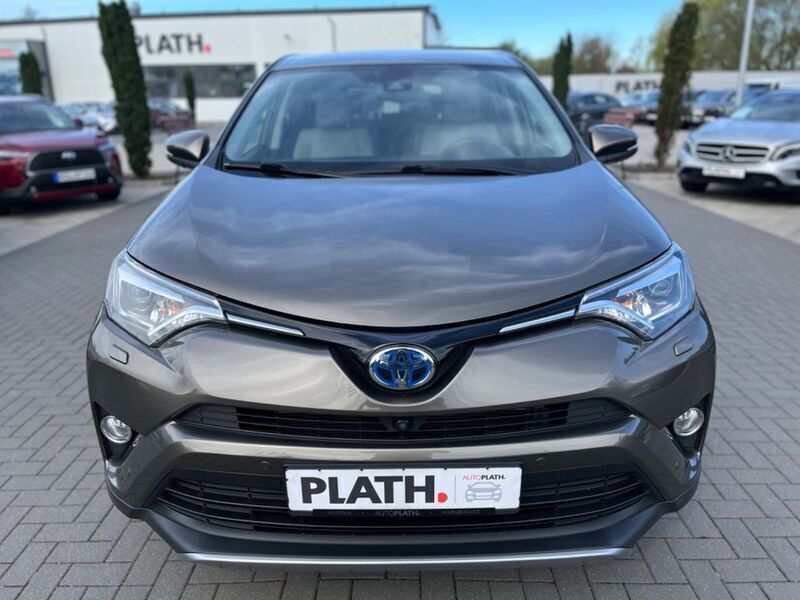 Gebraucht Toyota RAV4 Hybrid Executive 197 PS (144 kW) 2017 Braun SUV