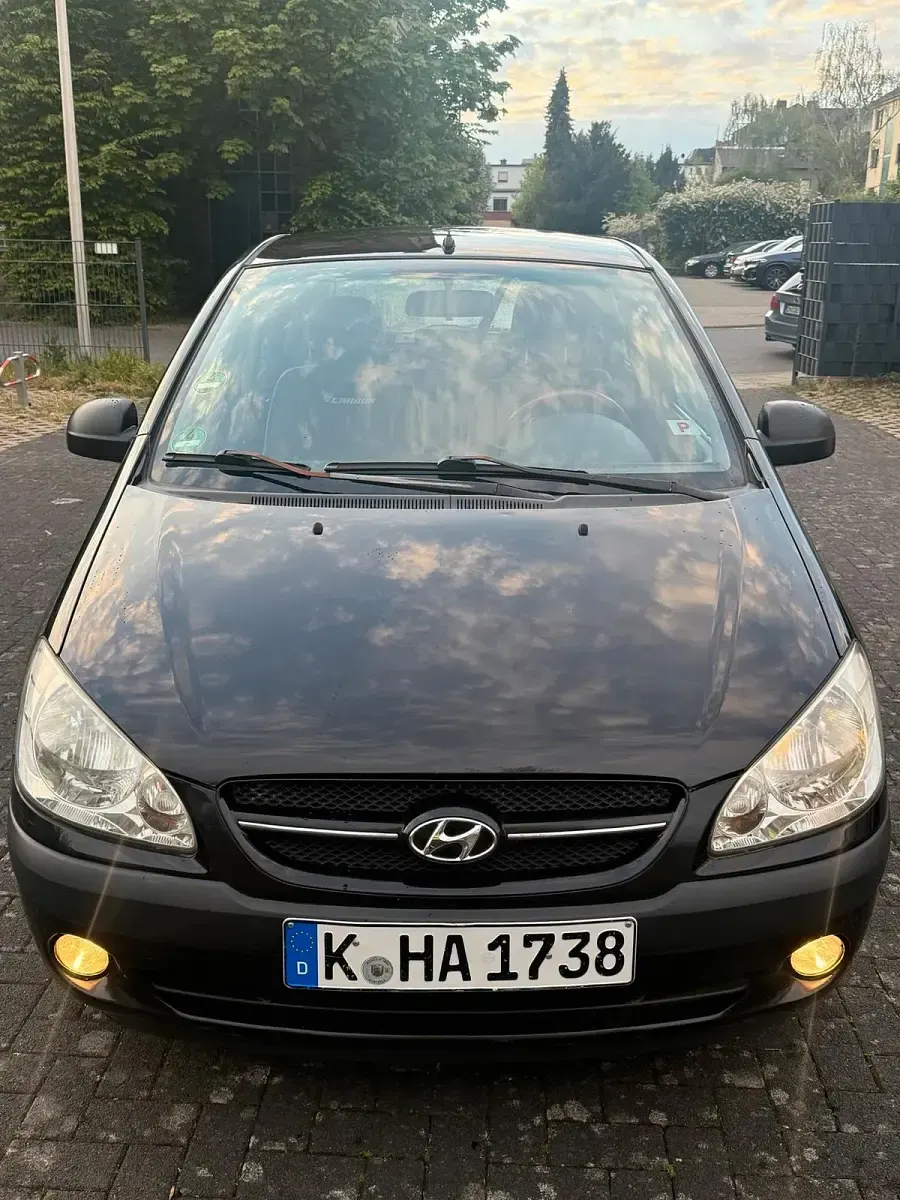 Gebraucht Hyundai Getz 67 PS (49 kW) 2008 Schwarz Kleinwagen