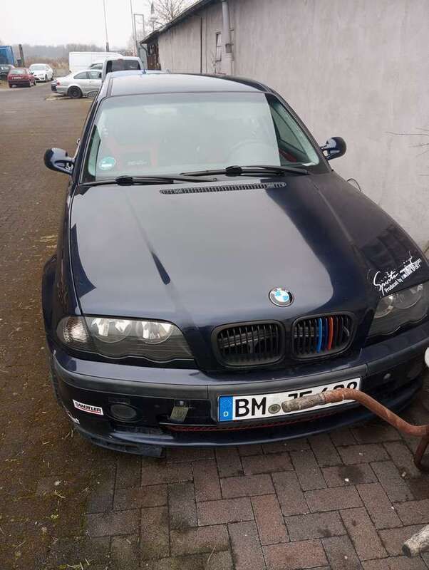 Blau Gebraucht 2000 BMW 318 Sport Line Limousine | 1.500 € (Superpreis) - Bild 1/4