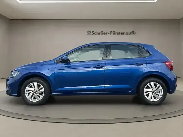Usata VW Polo Style 95 CV (69 kW) 2022 Blu Utilitaria