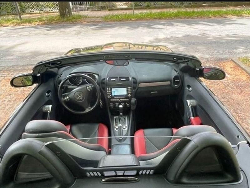 Gebraucht Mercedes SLK350 272 PS (200 kW) 2005 Schwarz Cabrio