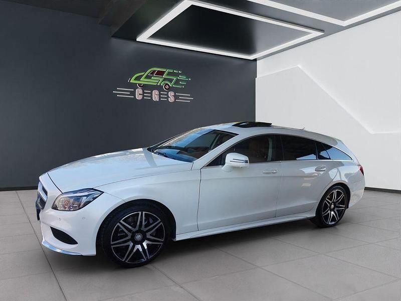 Gebraucht Mercedes CLS500 Shooting Brake AMG line 408 PS (300 kW) 2016 Weiß Kombi