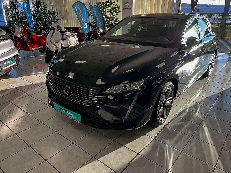 Perlaneraschwarz Gebraucht 2024 Peugeot 308 Allure Kleinwagen | 23.990 € (Guter Preis) - Bild 1/4