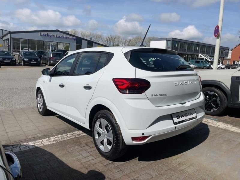 Neu Dacia Sandero Essentiel 91 PS (66 kW) 2025 Weiß Kleinwagen
