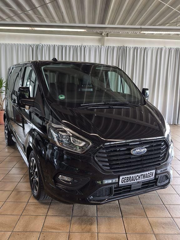 Schwarz Gebraucht 2020 Ford Tourneo Custom Sport Van / Kleinbus | 31.450 € (Guter Preis) - Bild 1/4
