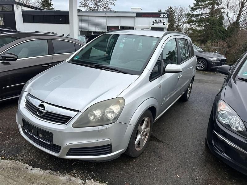 Gebraucht Opel Zafira Edition 140 PS (102 kW) 2006 Silber Van / Kleinbus