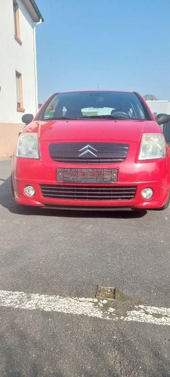 Gebraucht Citroën C2 VTR Sport 60 PS (44 kW) 2005 Rot Kleinwagen