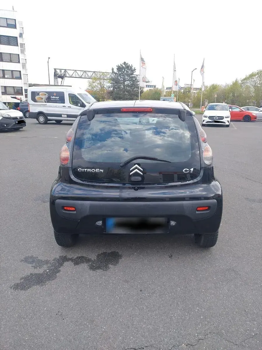Gebraucht Citroën C1 Advance 68 PS (50 kW) 2009 Schwarz Kleinwagen