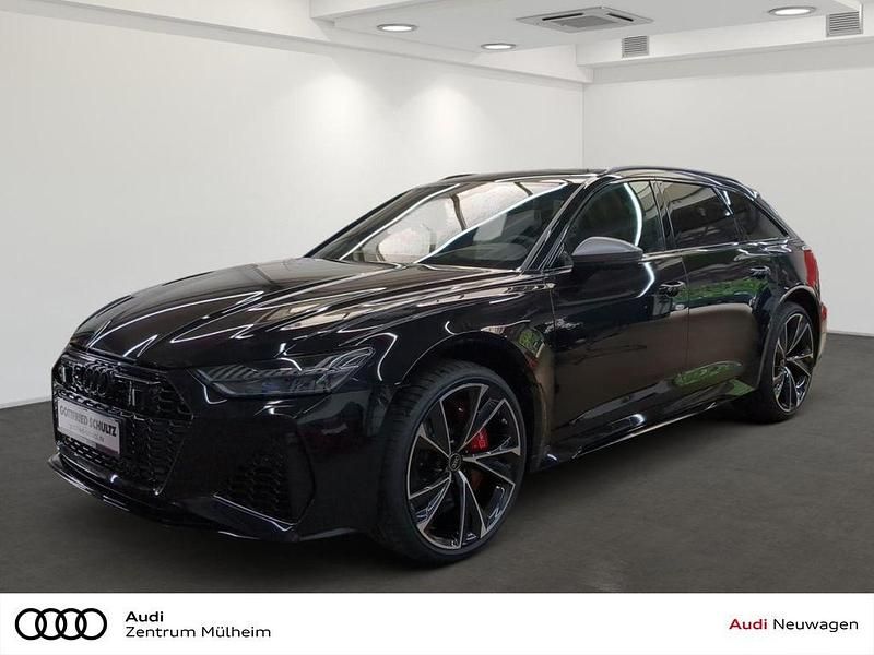 Mythosschwarz metallic Neu 2025 Audi RS6 Performance Kombi | 157.950 € (Fairer Preis) - Bild 1/4