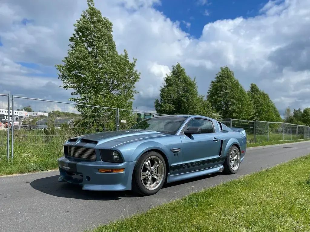 Gebraucht Ford Mustang GT 310 PS (228 kW) 2008 Blau Coupé