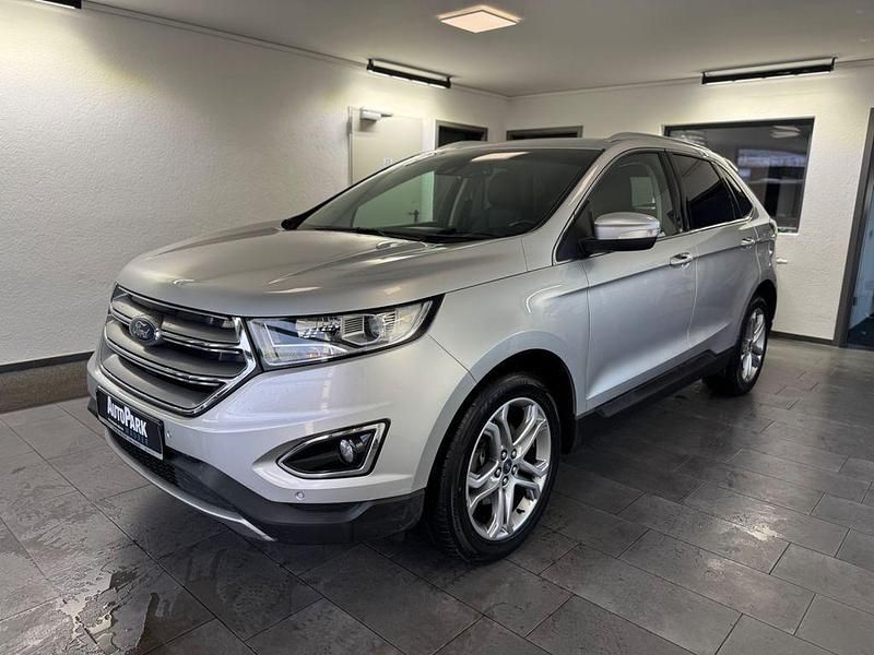 Silber Gebraucht 2017 Ford Edge Titanium SUV | 14.998 € (Superpreis) - Bild 1/4