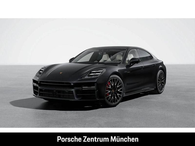 Tiefschwarzmetallic Gebraucht 2025 Porsche Panamera 4S Limousine | 159.900 € - Bild 1/4