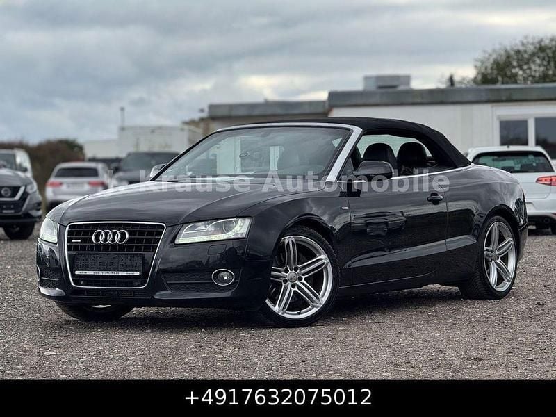Schwarz Gebraucht 2011 Audi A5 Cabriolet S-Line Cabrio | 6.999 € (Superpreis) - Bild 1/3