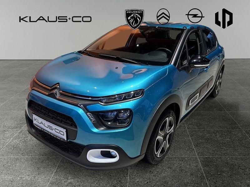 Blau Gebraucht 2021 Citroën C3 Feel Kleinwagen | 11.890 € (Fairer Preis) - Bild 1/3