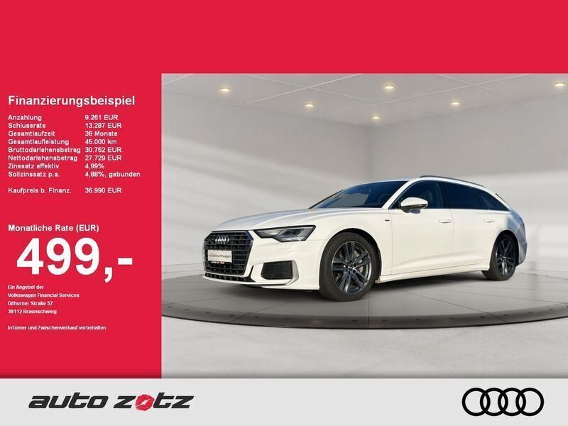 Ibisweiß Gebraucht 2020 Audi A6 Sport Kombi | 38.674 € (Fairer Preis) - Bild 1/4