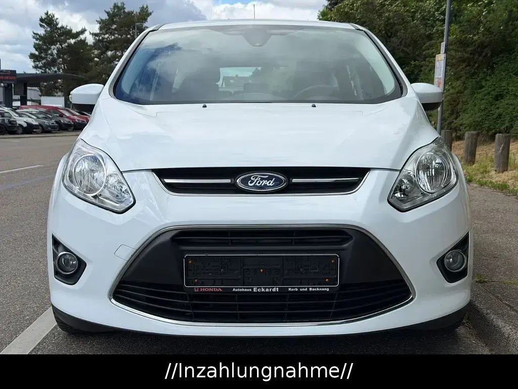 Gebraucht Ford C-MAX SYNC Edition 125 PS (91 kW) 2013 Weiß Van / Kleinbus