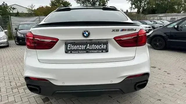 Gebraucht BMW X6 M50 Performance 449 PS (330 kW) 2017 Weiß SUV