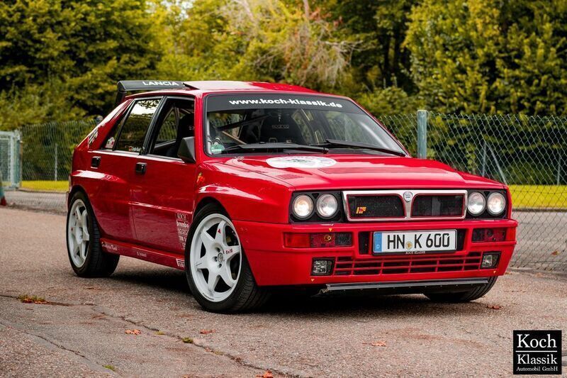 Gebraucht Lancia Delta 205 PS (150 kW) 1992 Rot Kleinwagen