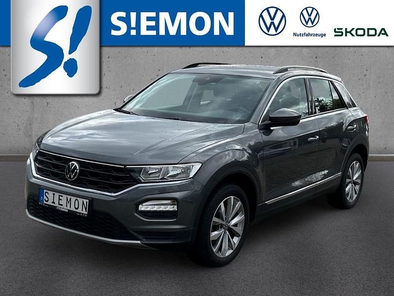 Grau Gebraucht 2021 VW T-Roc Style SUV | 22.850 € (Superpreis) - Bild 1/4