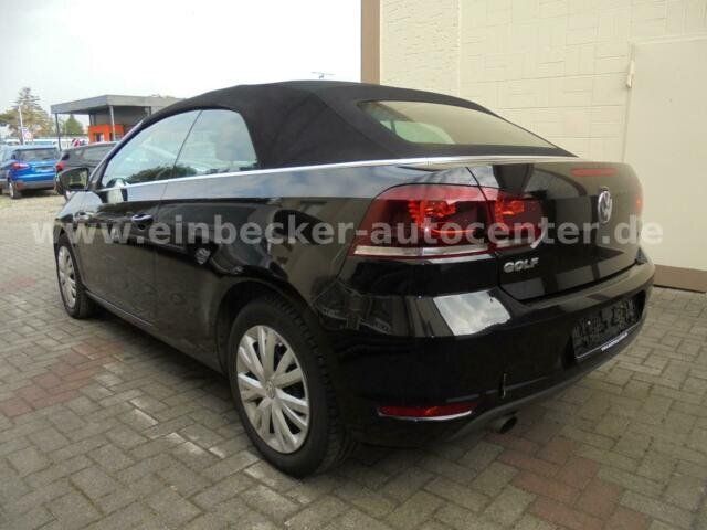 Gebraucht VW Golf Cabriolet 105 PS (77 kW) 2014 Schwarz metallic Cabrio
