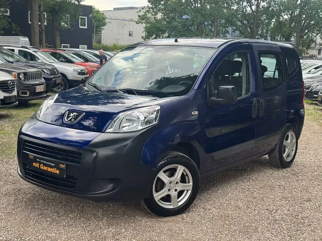 Gebraucht Peugeot Bipper 73 PS (53 kW) 2010 Blau Van / Kleinbus
