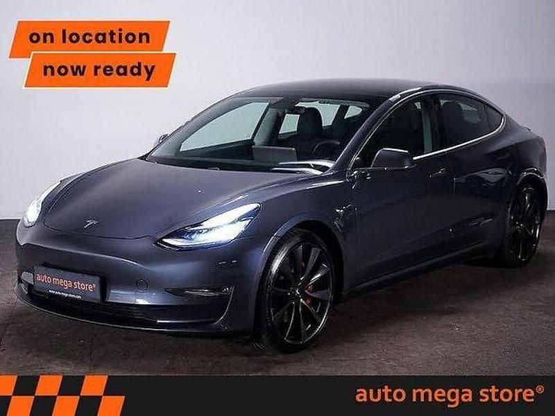 Grey metallic Gebraucht 2020 Tesla Model 3 Performance Limousine | 26.246 € (Guter Preis) - Bild 1/4