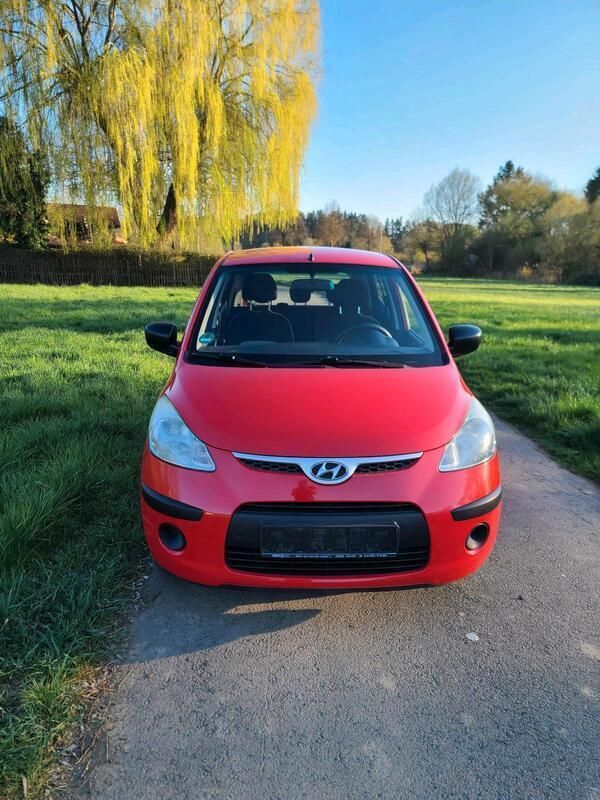 Rot Gebraucht 2008 Hyundai i10 Kleinwagen | 1.899 € (Fairer Preis) - Bild 1/4
