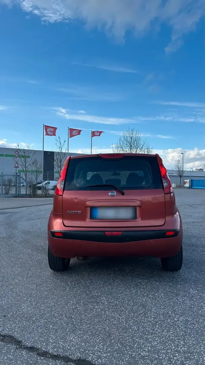 Gebraucht Nissan Note 88 PS (64 kW) 2007 Orange Kleinwagen