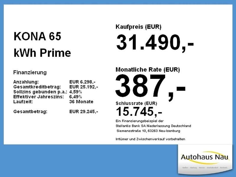 Gebraucht Hyundai Kona Prime 160 kW (218 PS) 2024 Abyss black SUV