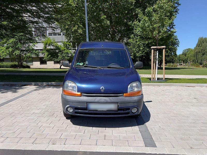 Gebraucht Renault Kangoo 75 PS (55 kW) 2002 Blau Van / Kleinbus