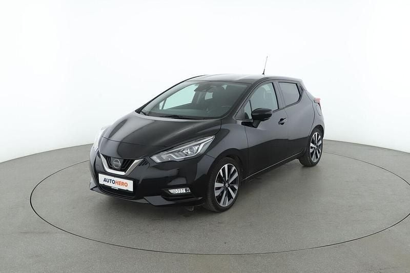 Schwarz Gebraucht 2019 Nissan Micra Tekna Kleinwagen | 12.340 € (Guter Preis) - Bild 1/3