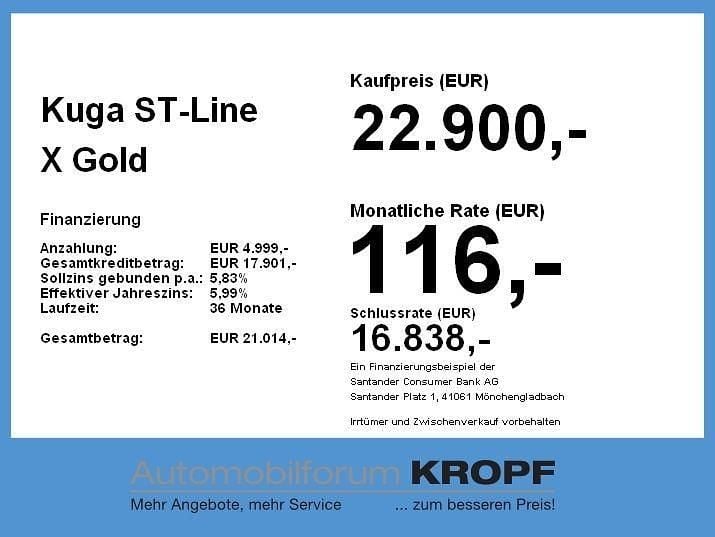 Gebraucht Ford Kuga ST-Line X 150 PS (110 kW) 2021 Magneticgrau (metallic) SUV