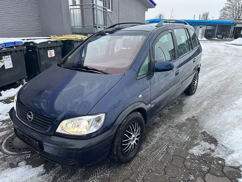 Gebraucht Opel Zafira Elegance 125 PS (91 kW) 2001 Blau Van / Kleinbus