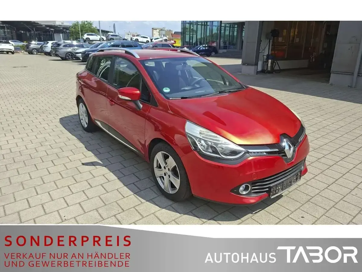Gebraucht Renault Clio GrandTour 73 PS (53 kW) 2014 Rot Kombi