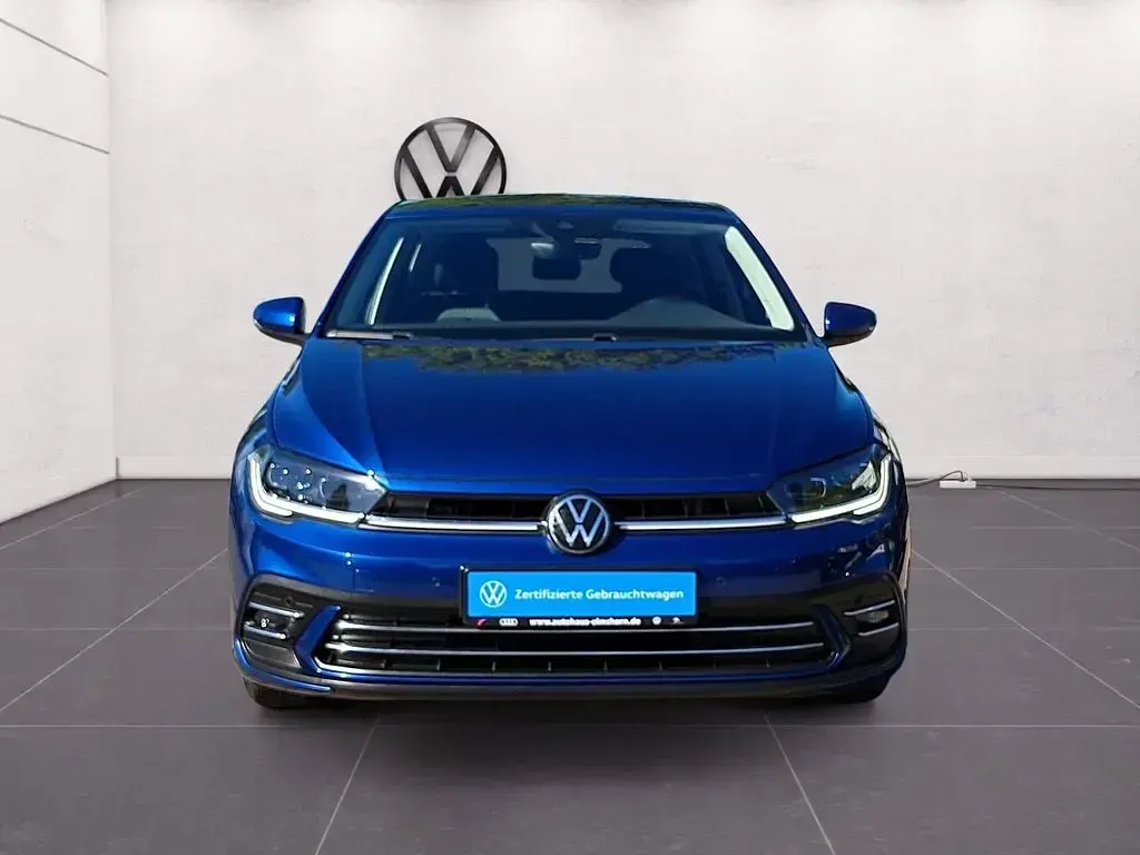 Używany VW Polo Style 95 KM (69 kW) 2022 Niebieski Hatchback