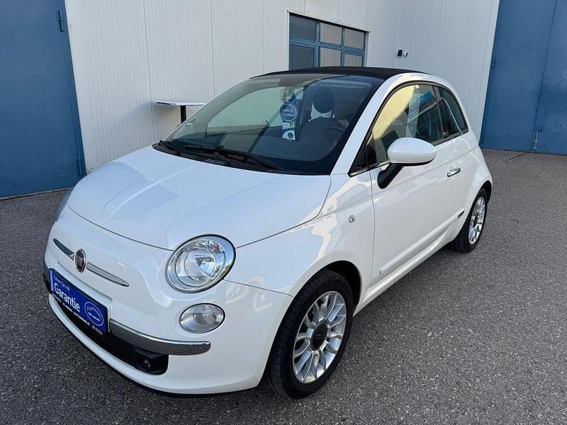Gebraucht Fiat 500 Lounge 69 PS (50 kW) 2014 Weiß Cabrio