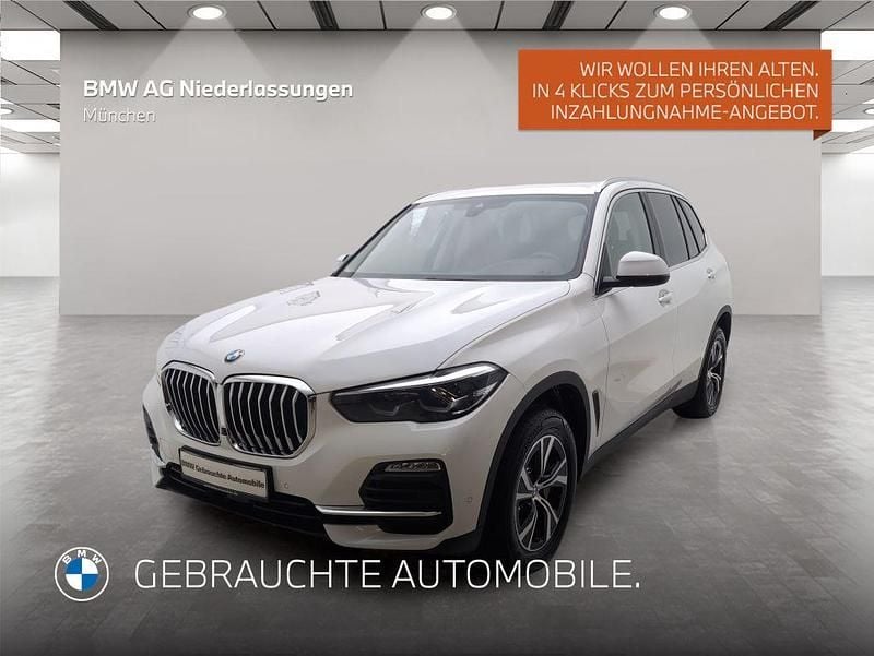 Weiß Gebraucht 2021 BMW X5 Sport Line SUV | 41.909 € - Bild 1/4