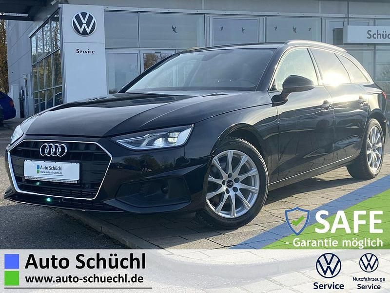 Mythosschwarz metallic Gebraucht 2022 Audi A4 Kombi | 23.670 € (Superpreis) - Bild 1/4