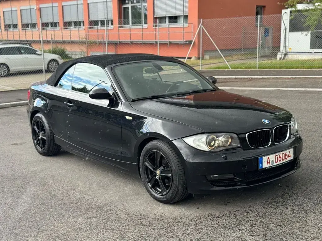 Gebraucht BMW 120 Cabriolet Efficient Dynamics 177 PS (130 kW) 2008 Schwarz Cabrio