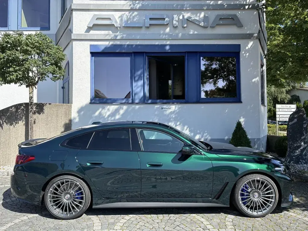 Brugt Alpina D4 355 HK (261 kW) 2025 Grøn Coupe