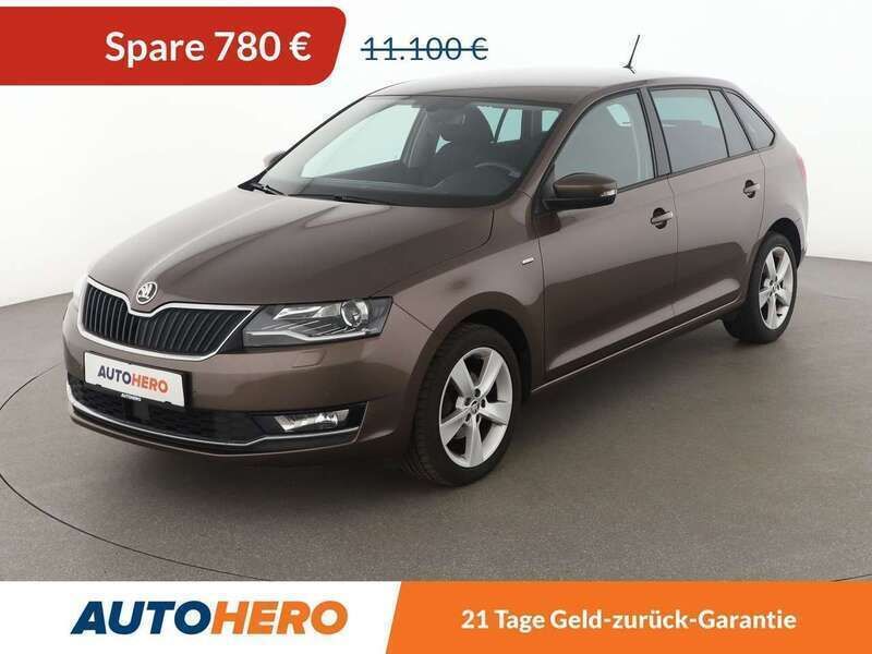 Braun Gebraucht 2018 Skoda Rapid Clever Limousine | 10.320 € (Fairer Preis) - Bild 1/3