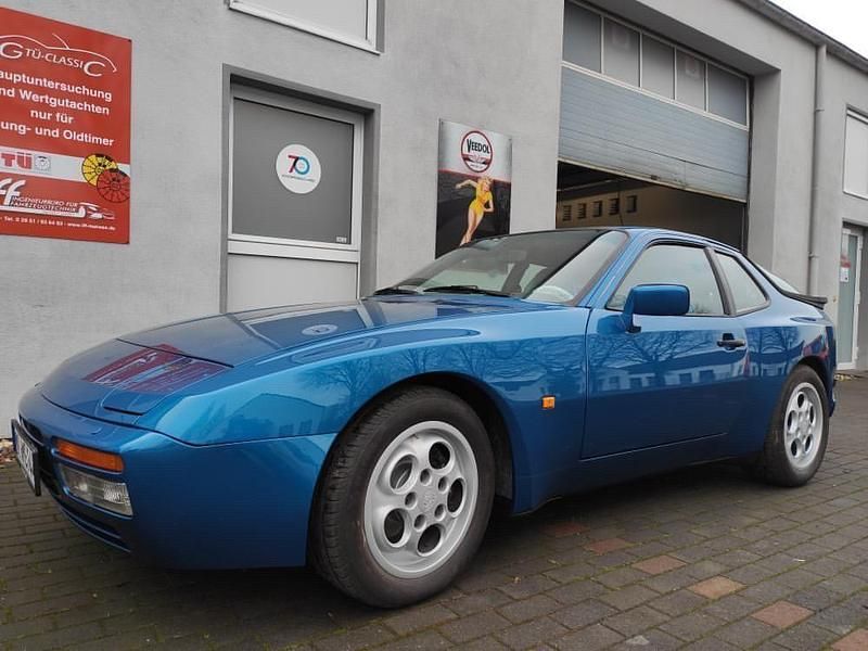 Blau Gebraucht 1990 Porsche 944 S2 Coupé | 19.999 € - Bild 1/4