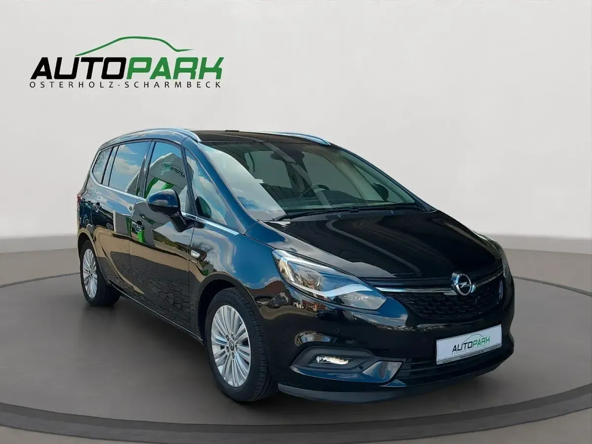 Gebraucht Opel Zafira Tourer Active 200 PS (147 kW) 2017 Schwarz Van / Kleinbus