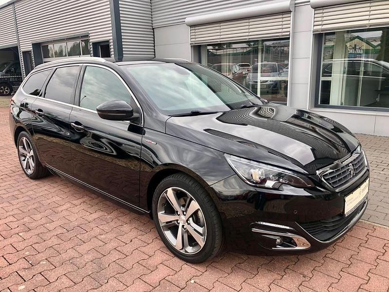 Schwarz Gebraucht 2017 Peugeot 308 Allure GT-Line Kombi | 12.999 € (Fairer Preis) - Bild 1/4