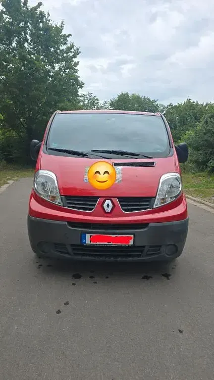 Gebraucht Renault Trafic 90 PS (66 kW) 2007 Rot Van / Kleinbus